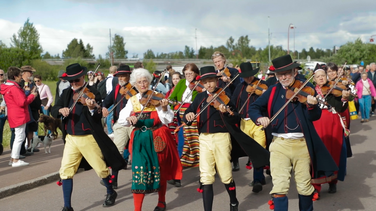 Midsommar i Dalarna