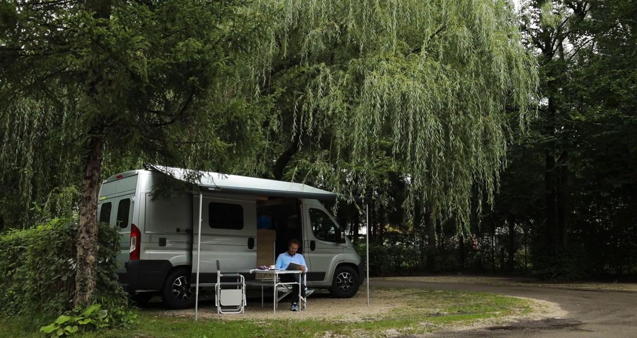 Campingboende i Österrike
