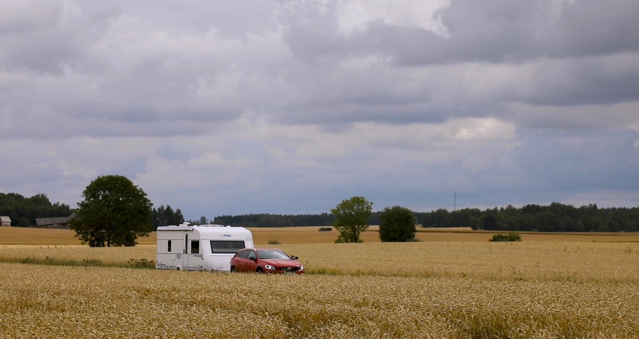 Vårt boende i Sörmland, Södertörn, husvagn, husbil, Volvo
