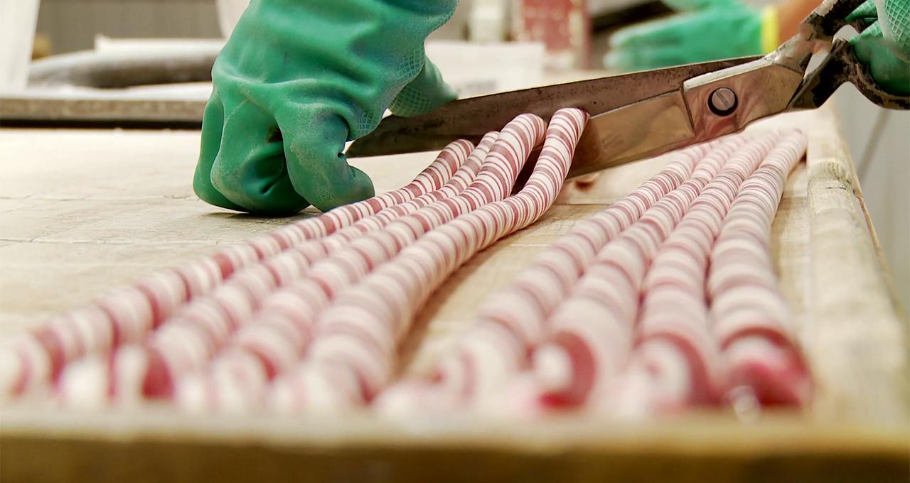 Polkagristillverkning i Gränna