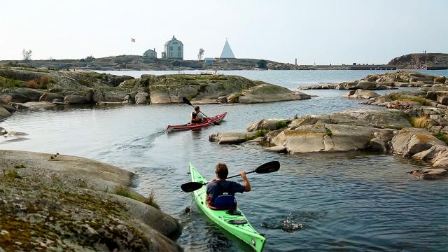 Åland avsnittsbild havskajak
